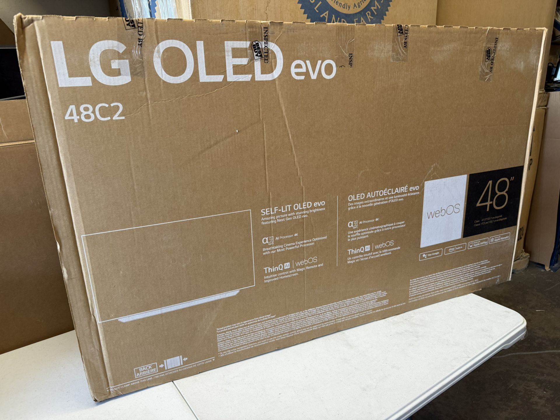 LG - 48” Class C2 Series OLED evo 4K Smart webOS