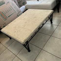 Stone Coffee And Side Tables 