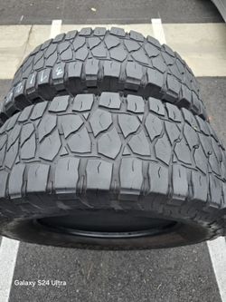 Only 2 used tires Lt37x12.50r20 Bfgoodrich HD terrain T/A $200.00 both