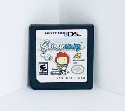 Nintendo DS Scribble Nauts Game Cartridge 