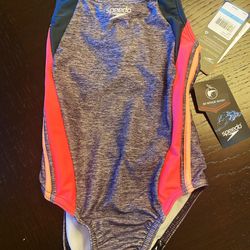 Kid Brand New Speedo Swimsuit With Tags On
