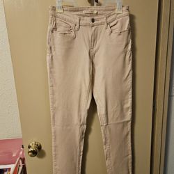 DUSTY ROSE PINK ♡《 LEVI'S CLASSIC MID RISE SKINNY JEANS 》♡ SIZE 8/29