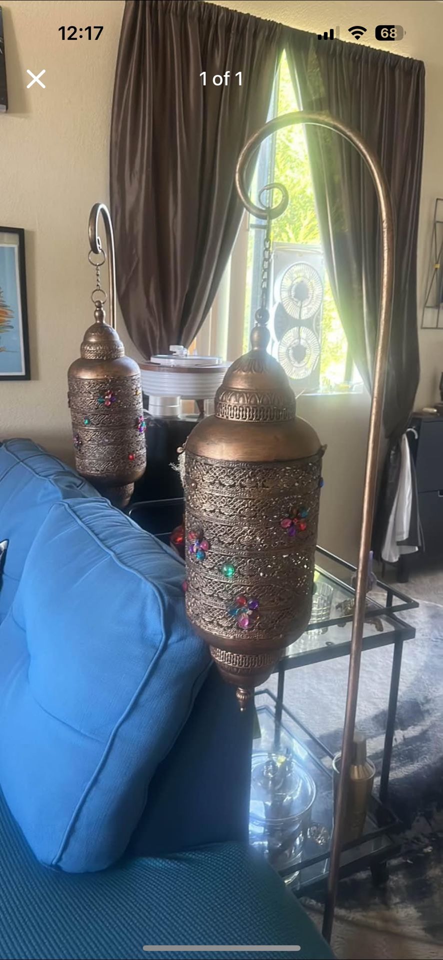 Boho Large Lanterns With Stand