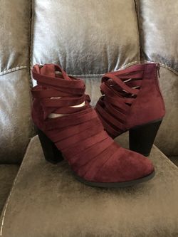 Suede Booties