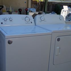 Amana Washer And Dryer Set With Warranty 