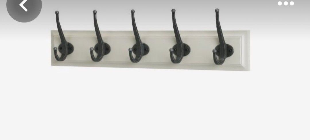 Ikea Leksvik 5 Hook Coat Rack
