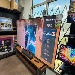 📺 NEW TV SHIPMENT! Hisense 100” Mini-LED QLED 4K Smart TV — Biggest TV in Store