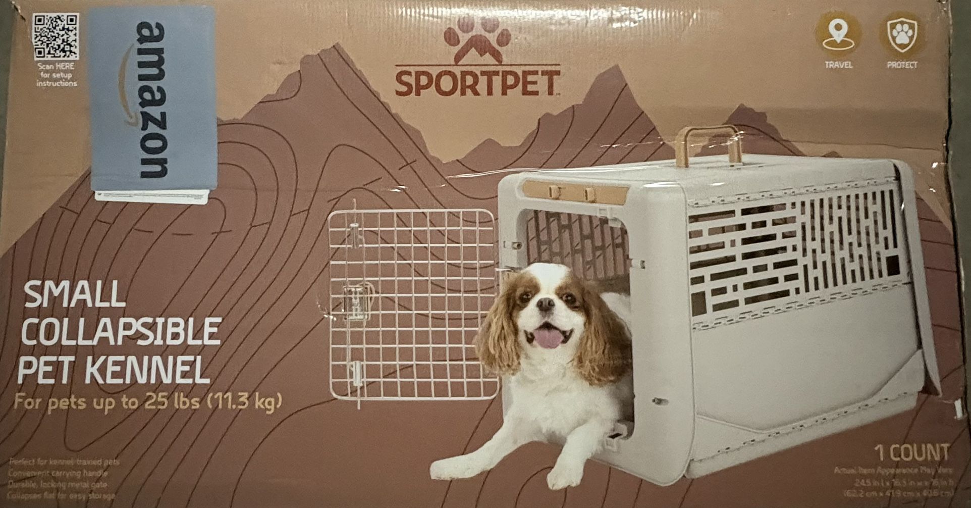 Small Dog Crate God Knows/Kennel 