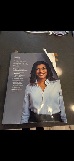 BARBRI book for mpre