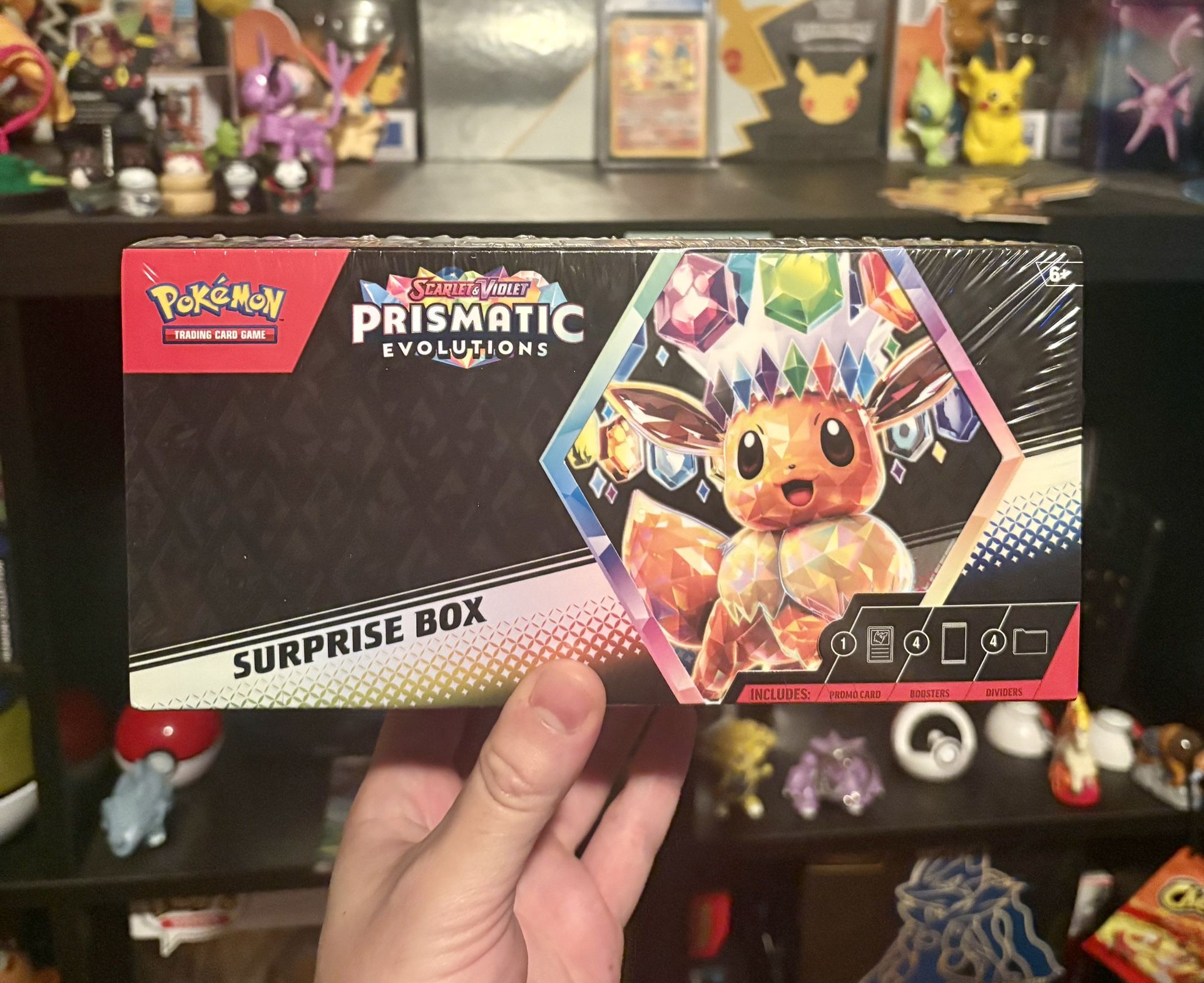 Prismatic Evolutions Surprise Box