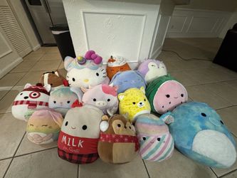 15 Squishmallow!!!