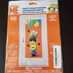 Minion Party Poster