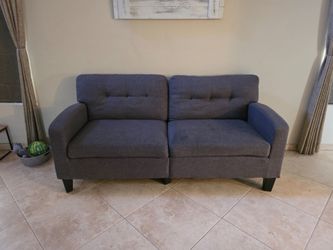 Gray sofa