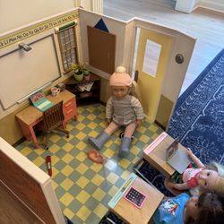 Doll Schoolhouse (dolls not Included)