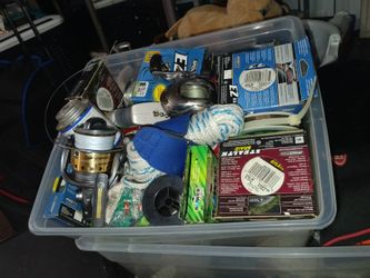 Fishing Accessories + Poles