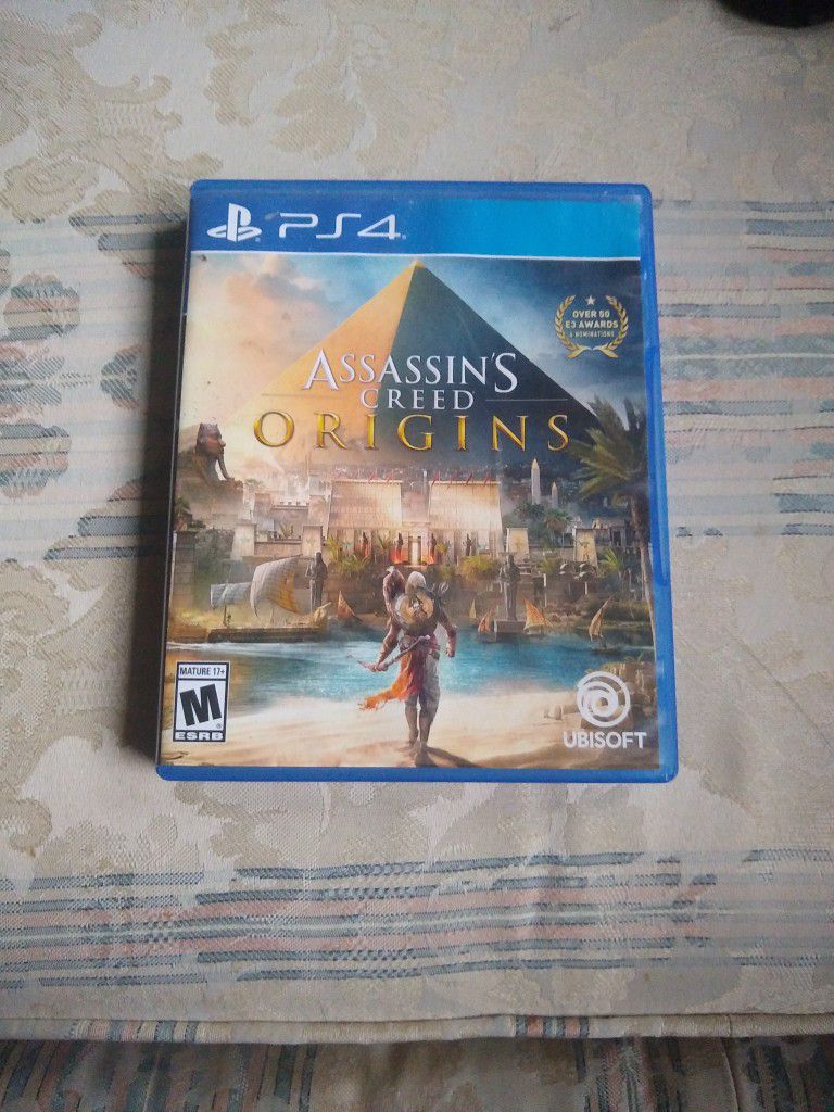 Assassin's Creed Origins PS4 Used But No Scratches