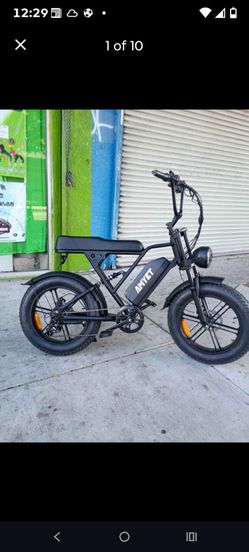 AMYET G60 Peak 1500W Electric Bike, 20" Fat Tire E-Mountain Bikes, 48V 20Ah 32MPH Ebike for Adults Full Suspension.
7 speed gear Shimano 
Cruise contr