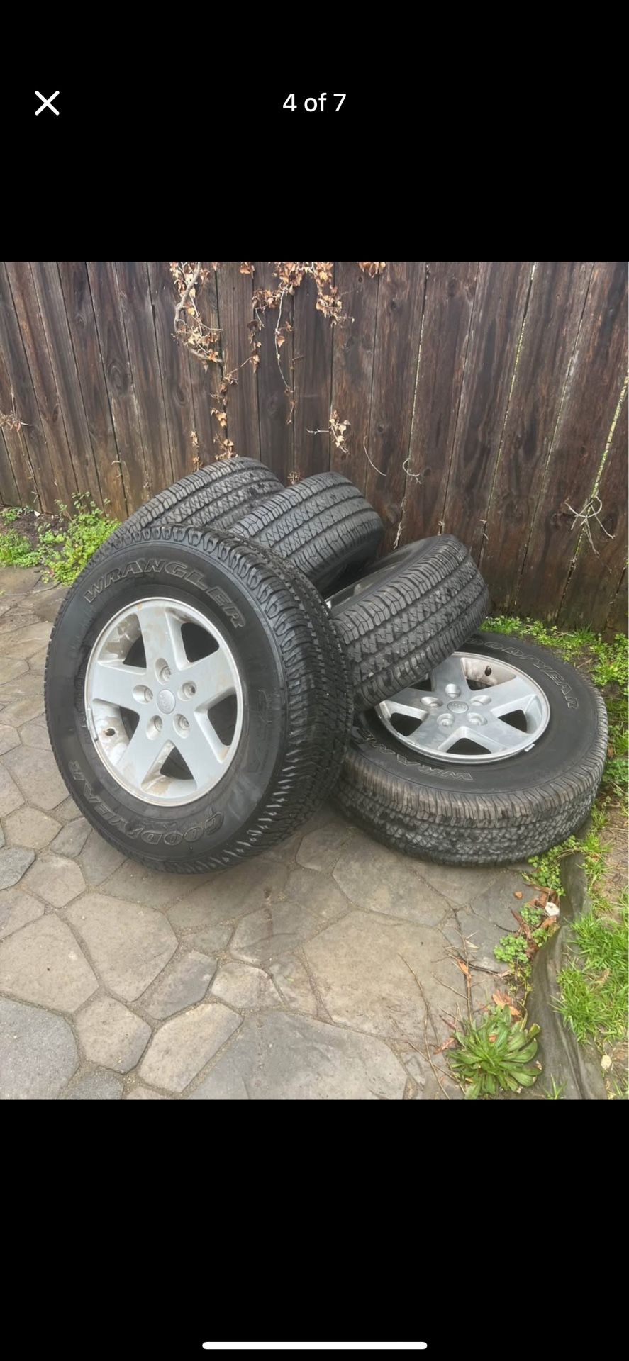 Goodyear Wrangler tires
