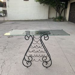 Wine Bar Rack Table $77.00