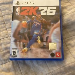 2k26 PS5 Disc Version (brand New)