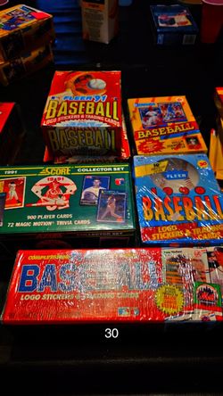 Fleer,score,donruss Box Of Cards 