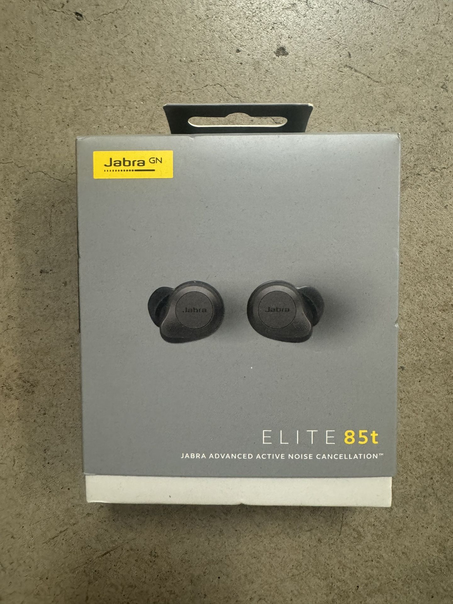 Jabra Elite 85t True Wireless Bluetooth Earbuds, Titanium Black – Advanced Noise-Cancelling Earbuds with Charging Case for Calls & Music – Wireless Ea