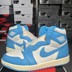 Jordan 1 UNC Reimagined SIZES: 9, 9.5