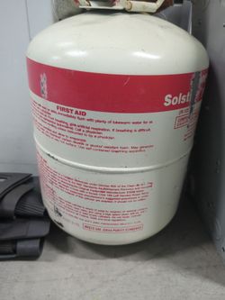 propane tank unused