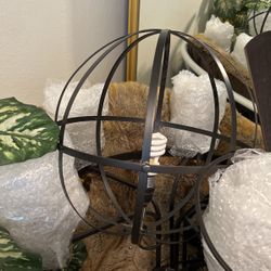 Rod Iron Ball Light