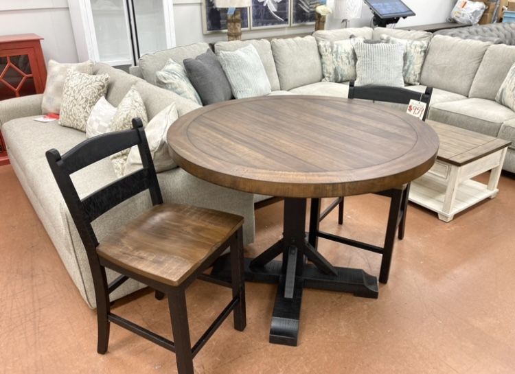 New 48” Counter Table & 4 Stools