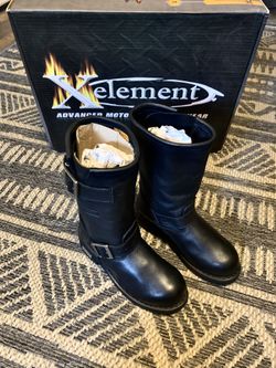 New Engineer Boots, Black, 6 