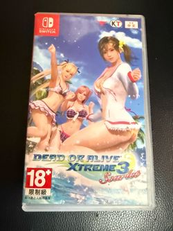 Dead or Alive Xtreme 3 Scarlet Nintendo Switch ( English subtitles) and others language