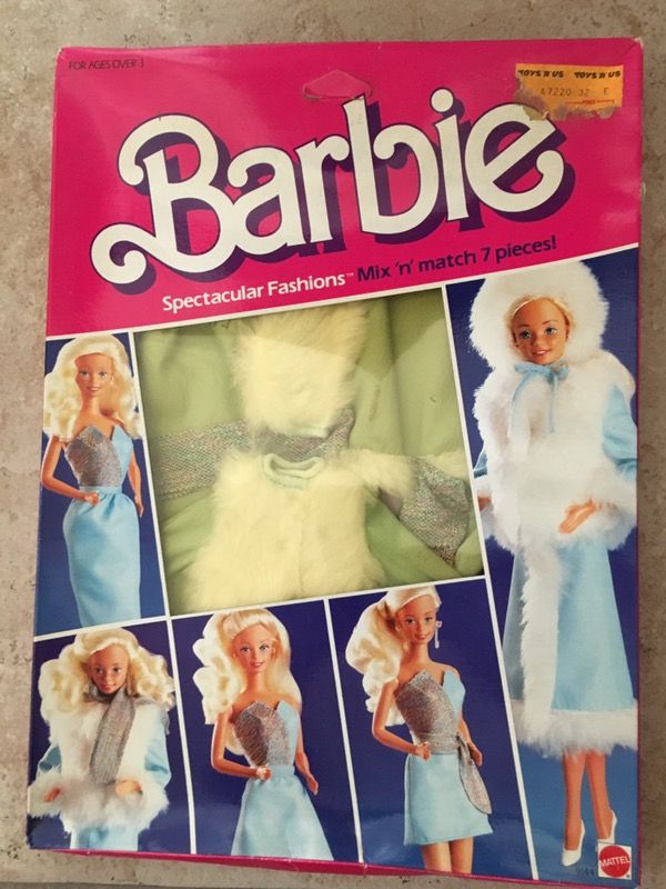Barbie spectacular fashions 1984 2025
