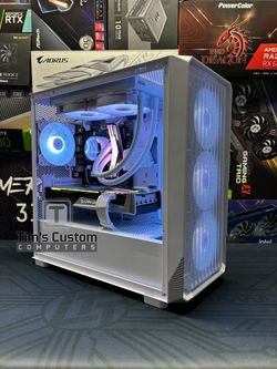 White Ryzen 7 Gaming PC