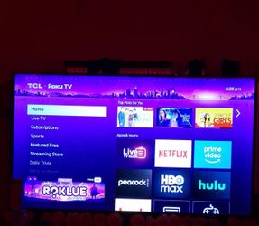 55” TCL Smart Tv