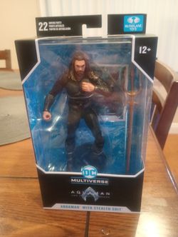McFarlane's Toys DC Multiverse Aquaman With Stealth Suit