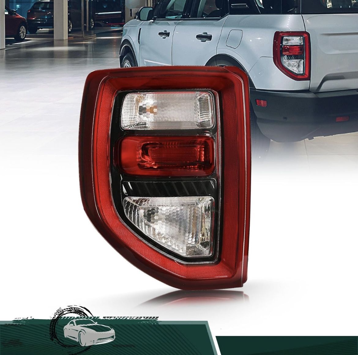 Ford bronco taillight assembly 21-25