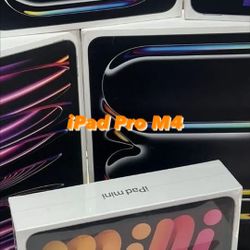 iPad Pro M4 Brand New Sealed Pay Low Down No Credit Needd