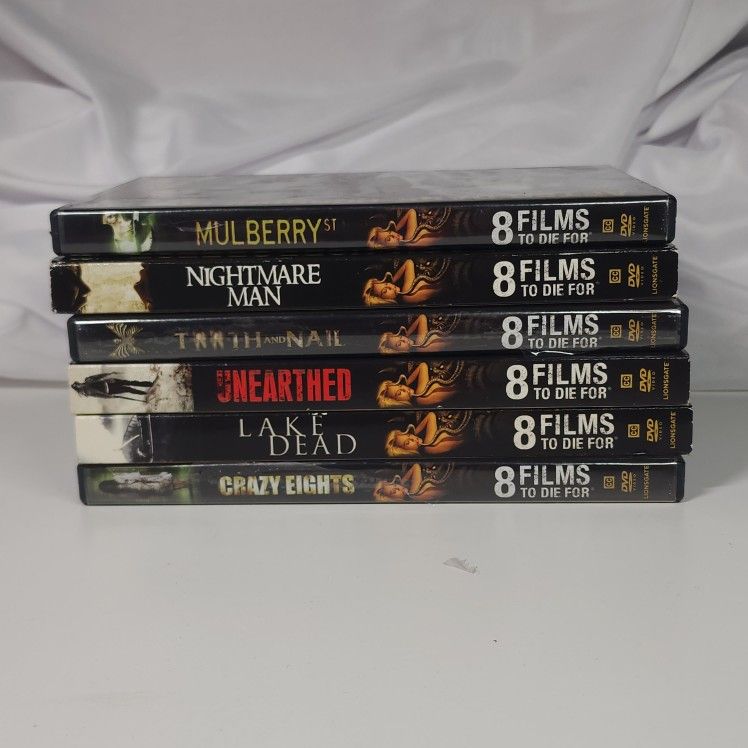 8 Films To Die For DVDs