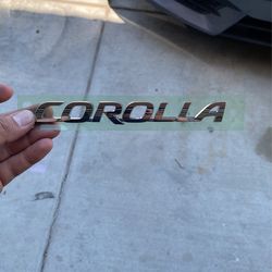 Corolla Emblem