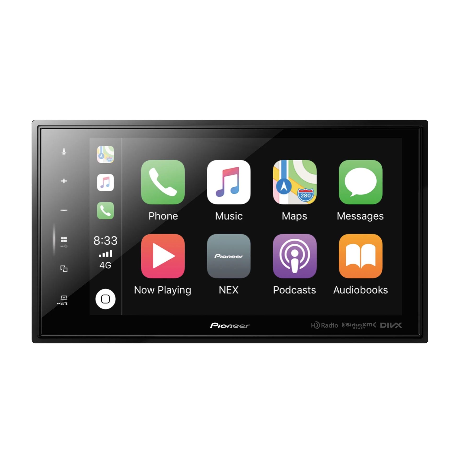 DMH-C5500NEX 8.0" Modular – Apple CarPlay®, Android Auto™, Amazon Alexa via Pioneer Vozsis, Bluetooth® - Multimedia Digital Media Receiver.