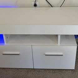 White Entertainment Center 