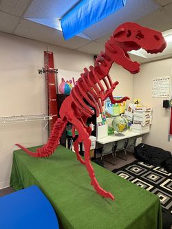 6’5” x 4’8” T-Rex Wooden Model
