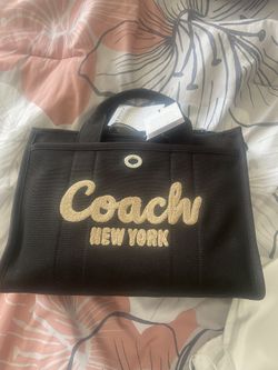 Coach Canvas Tote Bag…