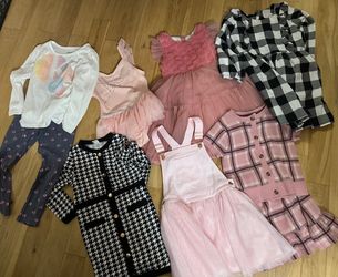 Girls Clothes Bundle Size 5T All For $5 Some new some used