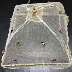 Vintage Mesh Food Covers – Set of 3