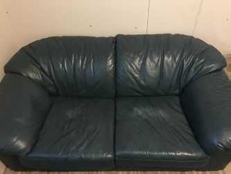 Leather couch