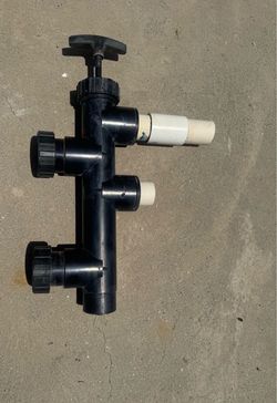For Sale: Professional Pool Equipment 3-Way Bypass/Diverter Valve Assembly – Pentair / Jandy / Hayward Compatible High-quality black PVC 3-way