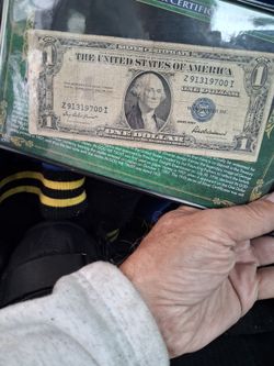 Authentic silver certificates