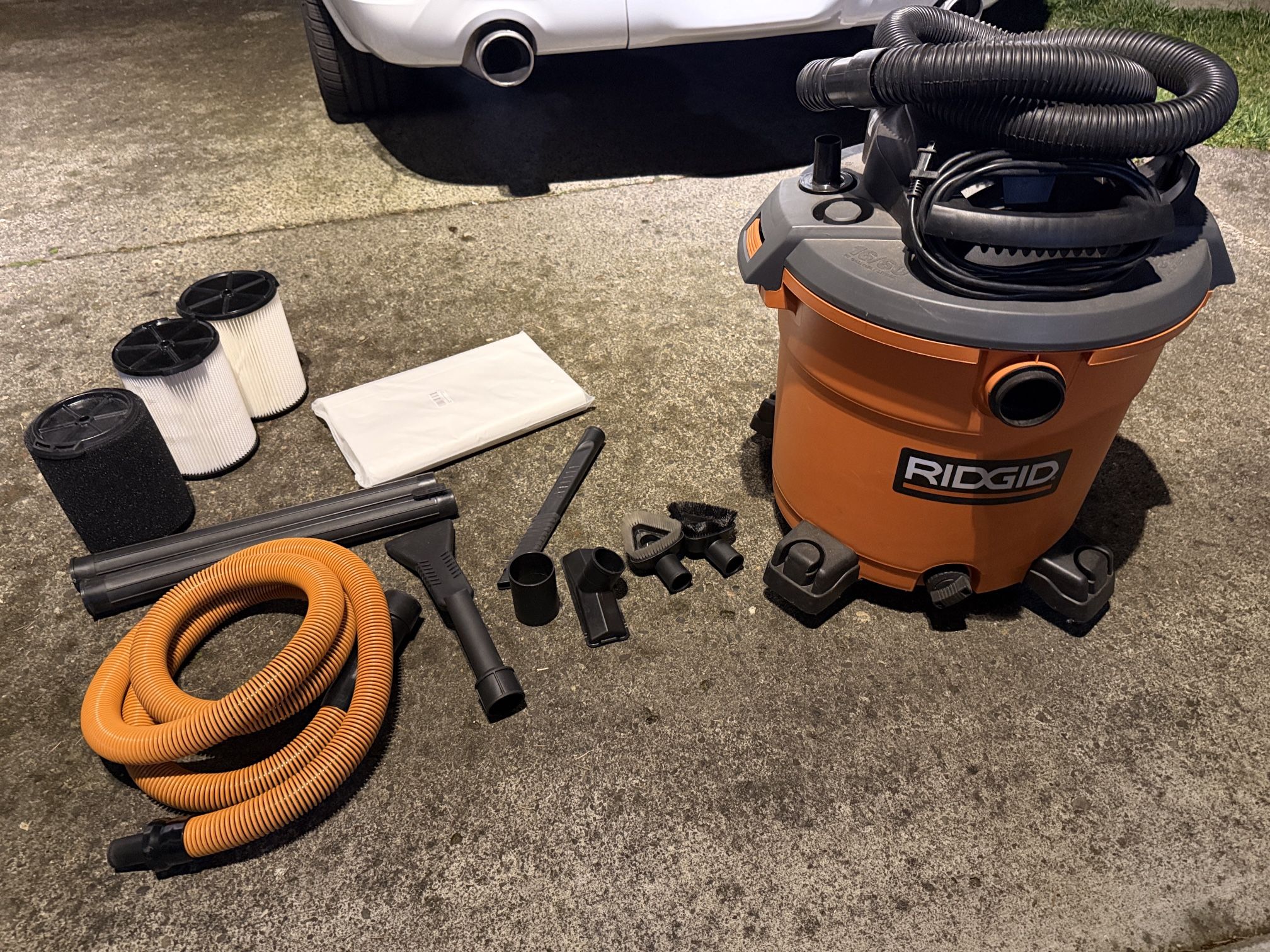 Rigid Vacuum Wet Dry Shop Vac